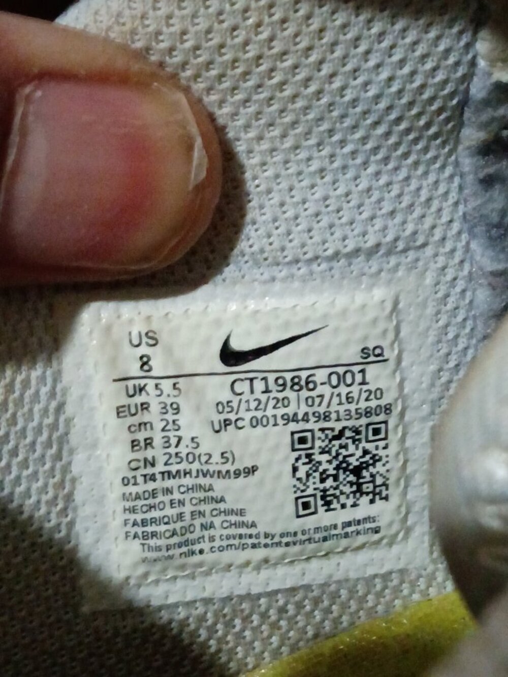 Nike CT1986-001 Air Force 1 Crater Pure Platinum Women’s Sneakers Shoes Size 8 - Picture 2 of 14
